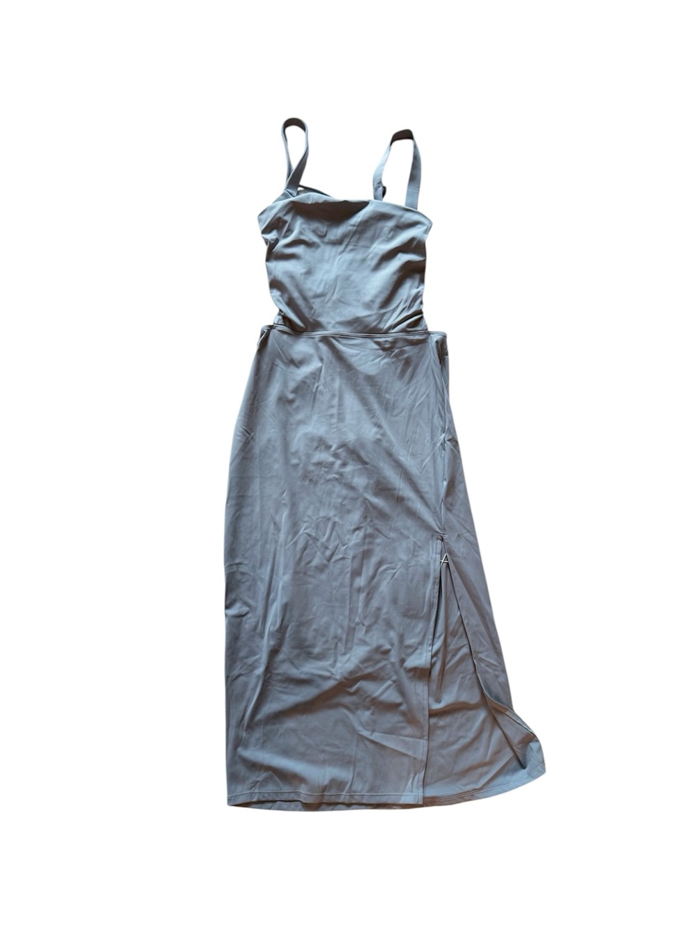 Halara Ruched Lace Up Bodycon Midi Casual Dress M Medium NWT - Picture 7 of 16